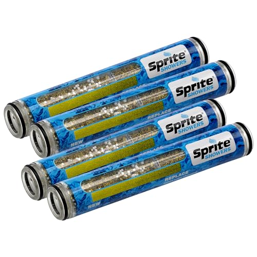 Showers HHC 4 Hand Held Chlorgon Shower Filter Replacement Cartridge 4 (4 Count)