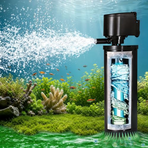 400GPH UV Aquarium Filter for 55