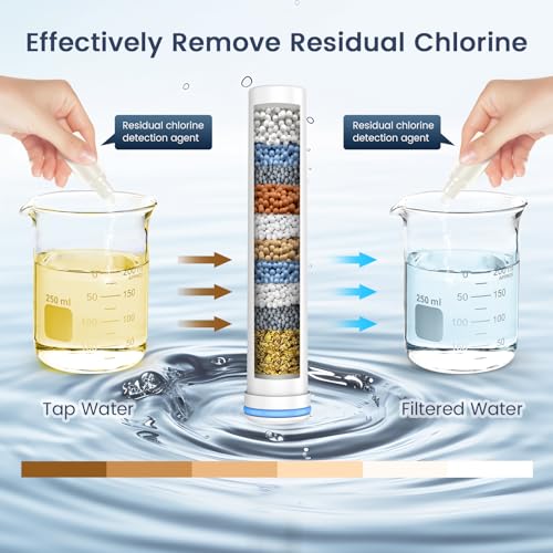 2 Pack Replacement Shower Filter for Handheld Shower Head