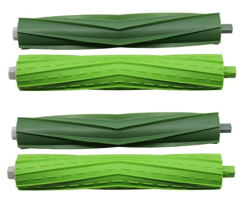 2 Set Replacement Rubber Roller Brushes Compatible for iRobot Roomba e i and j Series i3 i3+ i6+ i7 i7+ i8+ Plus E5 E6 E7 j7