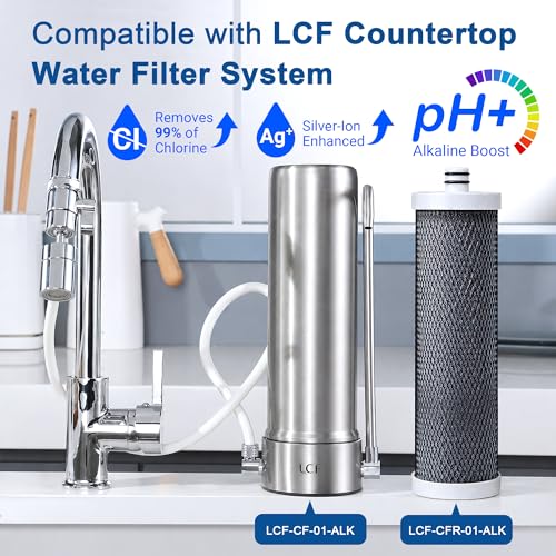 Upgraded] LCF Alkaline Replacement Filter (2 Count)