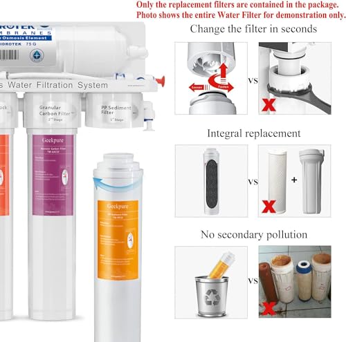5 Stage Reverse Osmosis Drinking Water Filtration System w