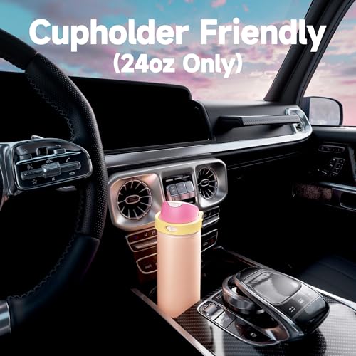 24 oz Insulated Water Bottle for Women