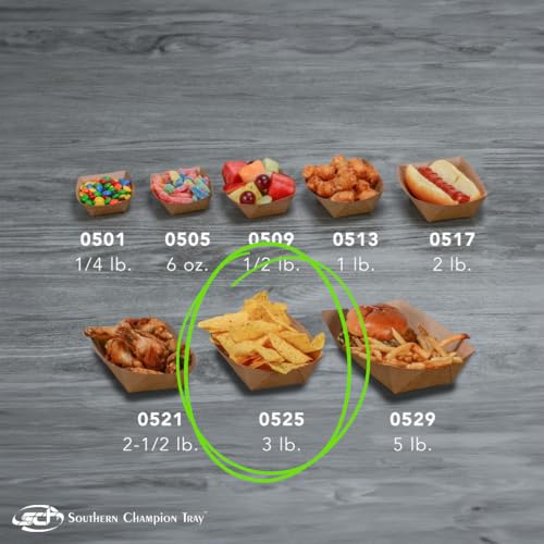 0525 #300 ECO Kraft Paperboard Food Tray