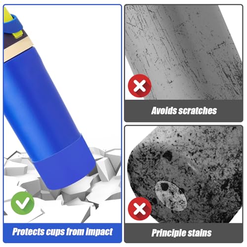 2PCS Protective Boot Compatible with Owala Kids Water Bottle 16 oz &14 oz