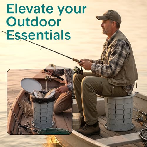 Foldable Toilet Seat for Camping