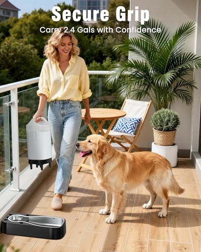 Automatic Dog Water Bowl Dispenser (2.87 Pound)