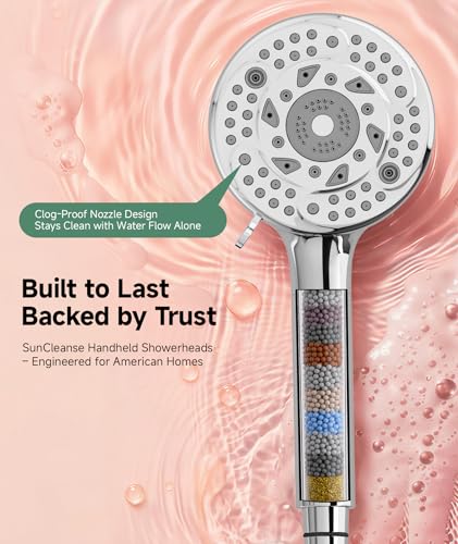 Filtered Shower Head with Handheld
