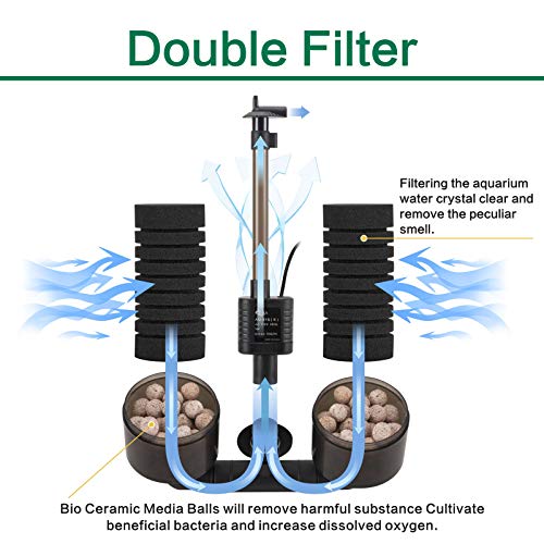 Aquarium Electric Power Sponge Filter