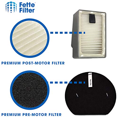 Filter Set Compatible with Bissell ICON Pet Cordless Stick Vacuums Compare to Part # 1621427 &1621616 & 1621064 & 2792 (4 Count)