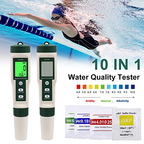 10 in 1 Water Quality Tester PH