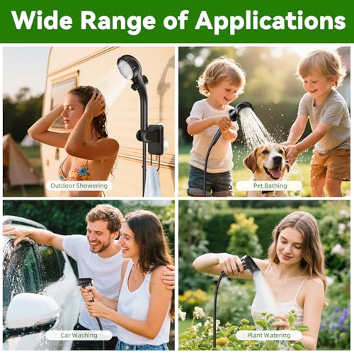 Portable Camping Shower with Heater