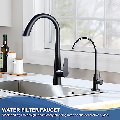 Reverse Osmosis Faucet Fits Most RO Units or Water Filtration System Stainless Steel Drinking Water Faucet for Bar