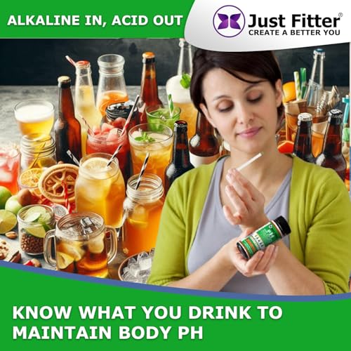 Alkaline Water pH Test Strips. Testing Kit for Home Drinking Water and Liquids. Universal Tester for Aquarium