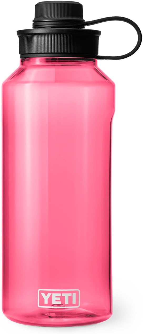 YETI Yonder Water Bottle with Yonder Tether Cap, Lightweight, Leakproof and BPA-Free
