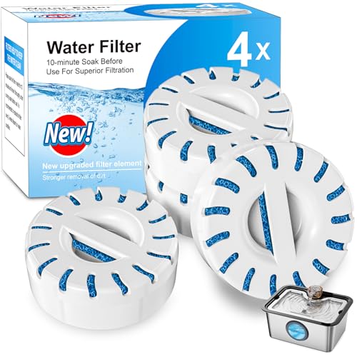 Replacement Water Filters for Dog Water Fountain for Large Dogs