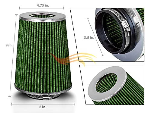 3.5 Inch 89mm Truck Dry Cone Air Filter