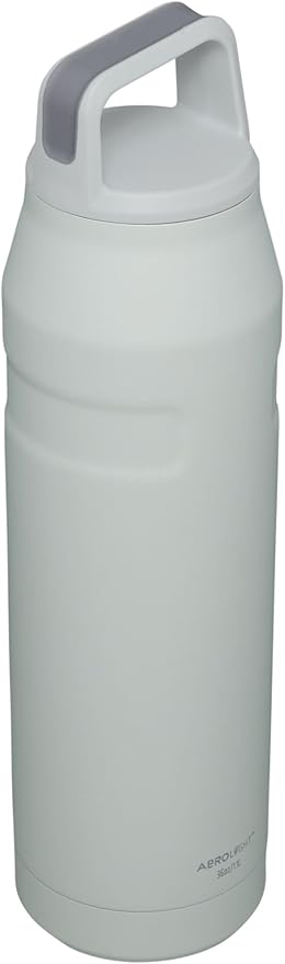Stanley IceFlow Cap and Carry Water Bottle | Wide Mouth Twist Lid | Lightweight & Leakproof for Travel & Sports | Insulated Stainless Steel | BPA-Free