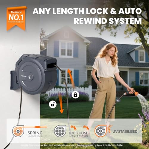Retractable Garden Hose Reel 5