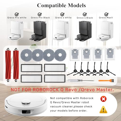 Accessories Kit for Roborock Qrevo S