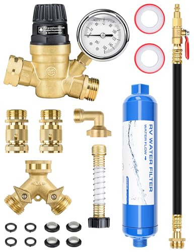 RV Water Pressure Regulator Kit