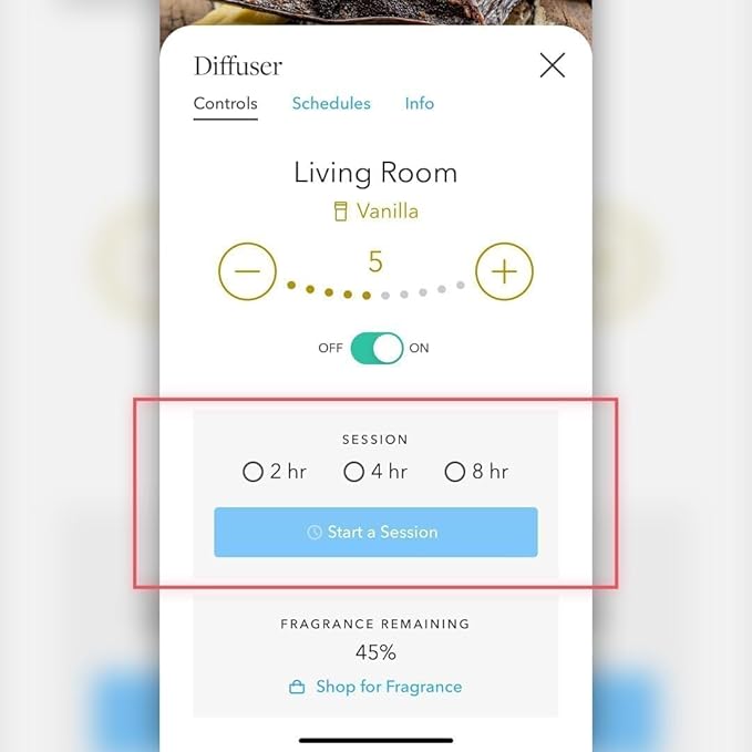 AERA Smart Home Fragrance Diffuser and Beach House Scent Refill Bundle - Alexa Compatible, Hypoallergenic, Family and Pet Safe, App Controlled