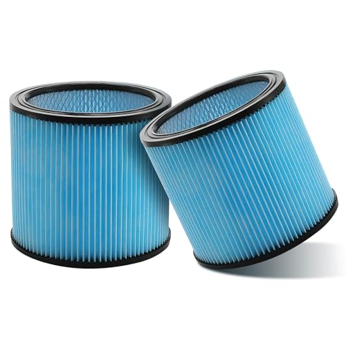 90304 Vacuum Filter Replacement Filter for Shop (2 Count)