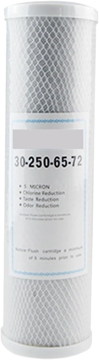 Whole House RO Water Filter System 10 Inch NSF Certified Coconut Carbon Block Universal Cartridge(1pc)