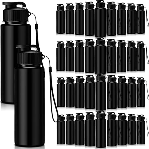 72 Pcs 17 Oz Plastic Water Bottles Bulk Sports (72 Count)