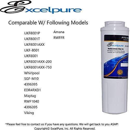 UKF8001 Replacement for Whirlpool FILTER 4