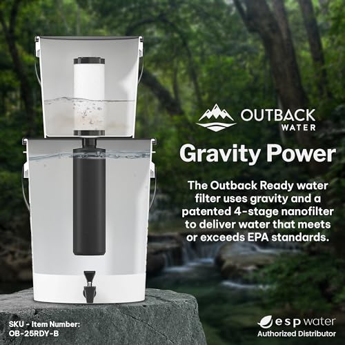 Outback Emergency Water Filter System with Extra Filter Set