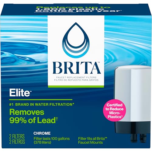 Replacement Water Filter for Faucet Mount (2 Count)