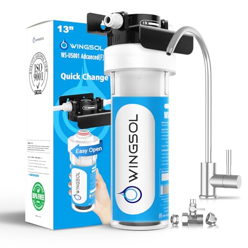Water Filter for Sink with Faucet