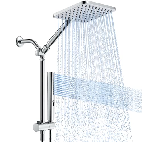 High Pressure Rain Shower Head with Handheld