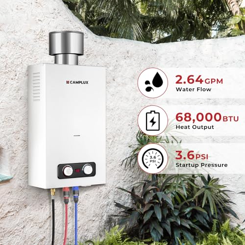 CAMPLUX 2.64 GPM Portable Tankless Water Heater