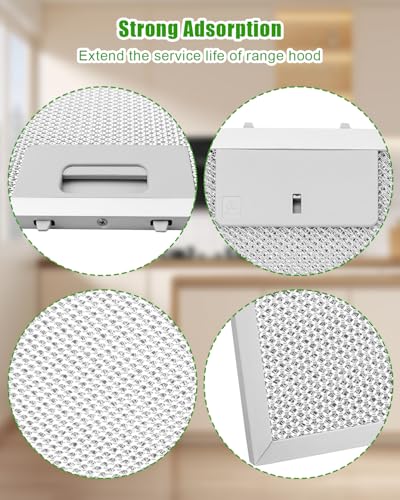 Range Hood Grease Filter WB02X11012 Fit for GE JV565 Series