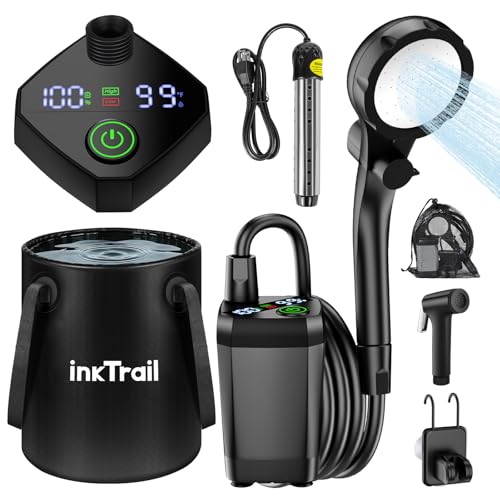 Portable Camping Shower with Heater