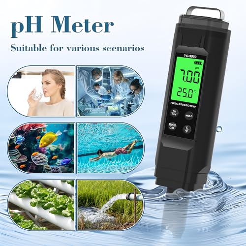 PH Meter 5 in 1TDS Meter