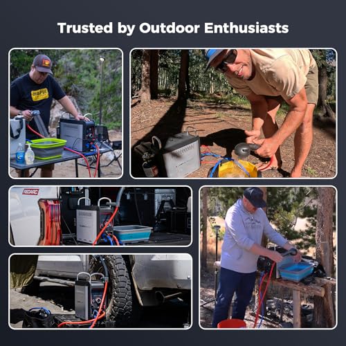 CAMPLUX Portable Water Heater for Camping Shower