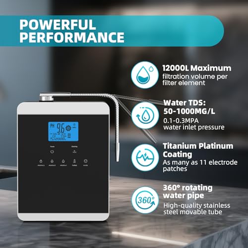 Alkaline Water Ionizer Machine for Home