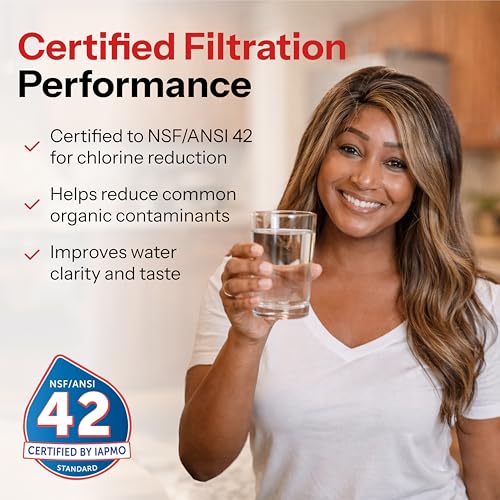 Taste Filter Replacement for GE MWF GWF Filter Compatible with WF287 EFF