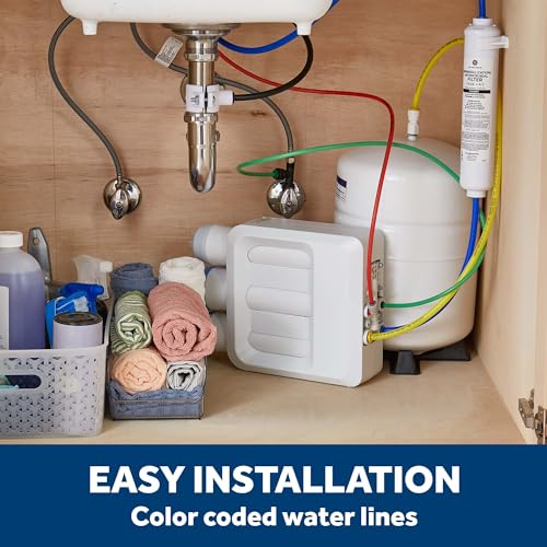 5 Stage Reverse Osmosis Under Sink Water Filtration System with Faucet