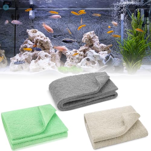 3 Pack Aquarium Filter Media Pads (3 Count)