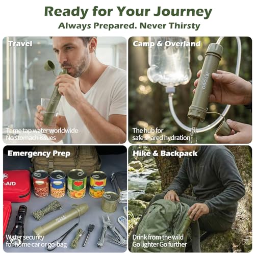 Survival Water Filter Straw