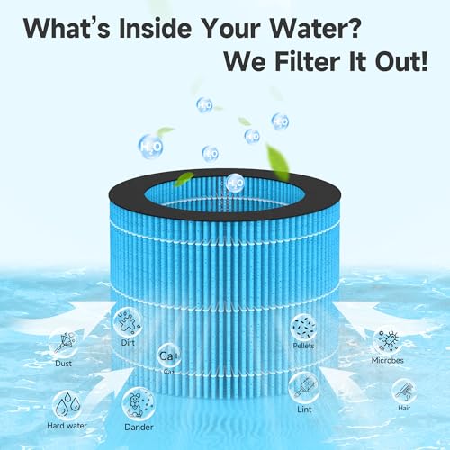 2 Pack MistAire Eva Replacement Filter Compatible with Pure Enrichment MistAire Eva