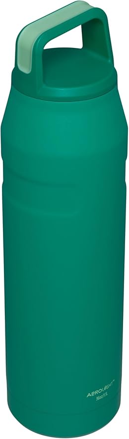 Stanley IceFlow Cap and Carry Water Bottle | Wide Mouth Twist Lid | Lightweight & Leakproof for Travel & Sports | Insulated Stainless Steel | BPA-Free