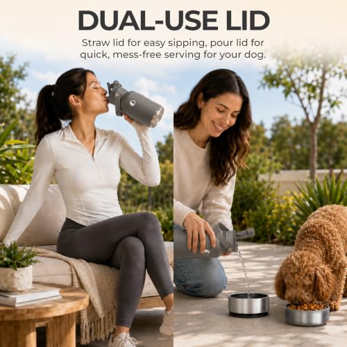 32 oz. Dog Water Bottle