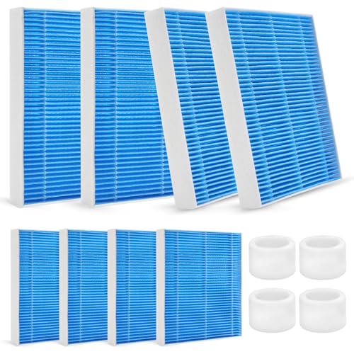 8pcs Wick Replacement Filter and 4pcsTop Fill Humidifier Replacement Filters Compatible with Superior 6000S Smart Evaporative Humidifier (12 Count)