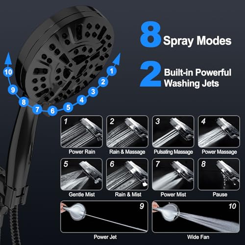 Filtered Shower Head with Handheld