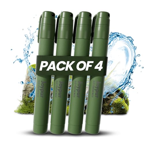 Camping Water Filtration Straw (4 Count)
